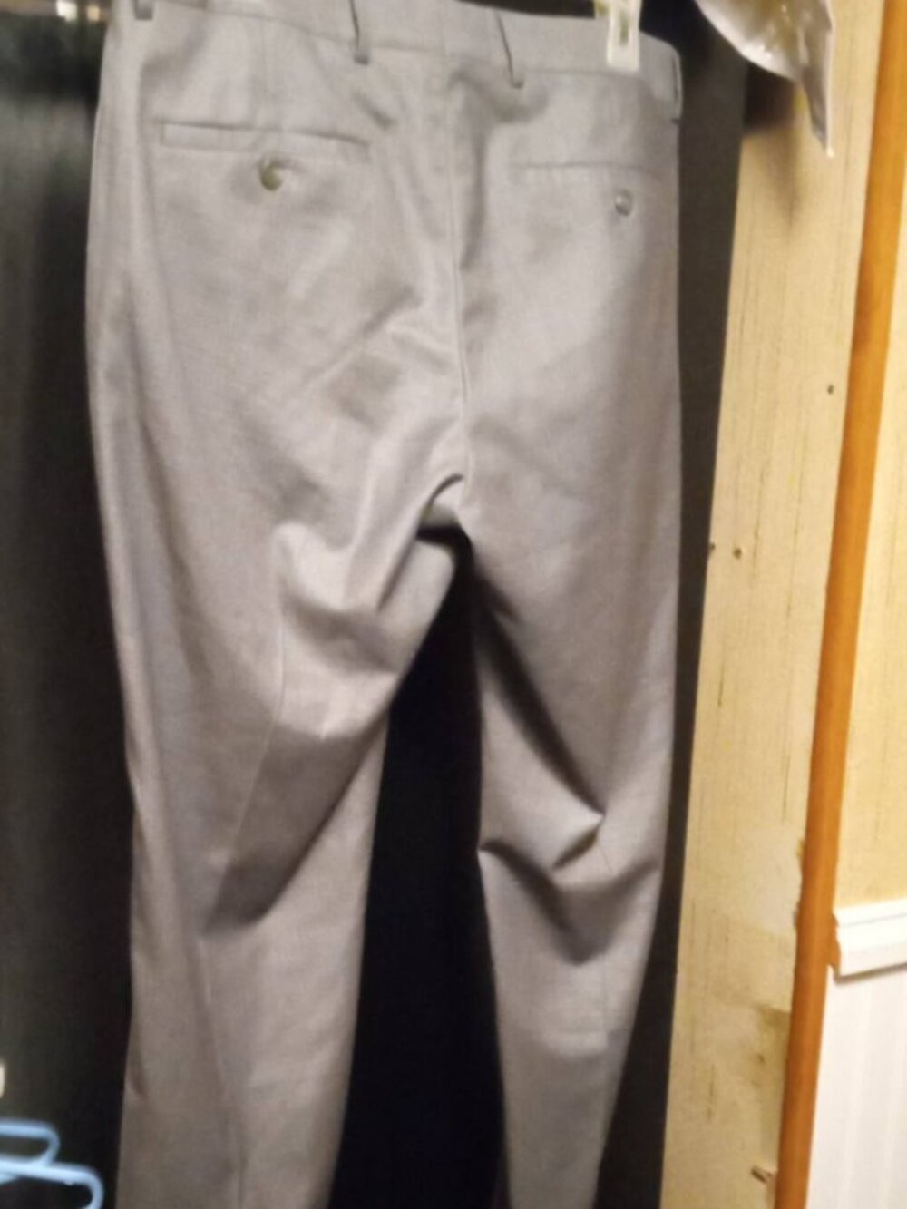 reaction kenneth cole 34x30 grey pants stretch - Picture 2 of 2